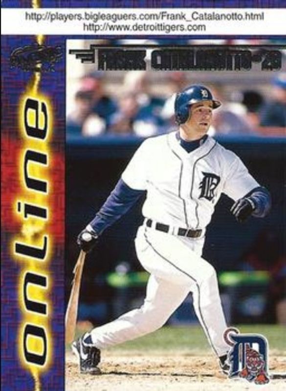Frank Catalanotto 1998 Pacific Online #267 Base Rookie RAW