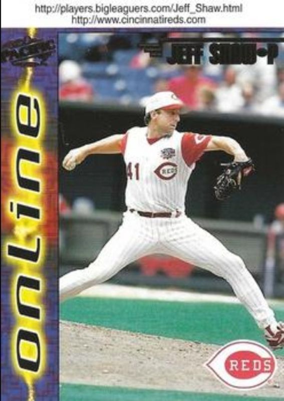 Jeff Shaw 1998 Pacific Online #200 Red RAW