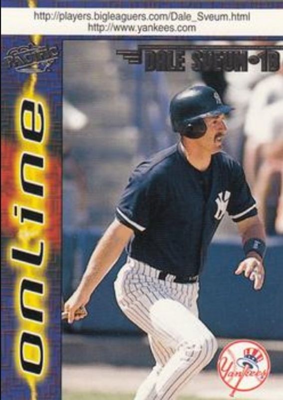 Dale Sveum 1998 Pacific Online #519 Base RAW