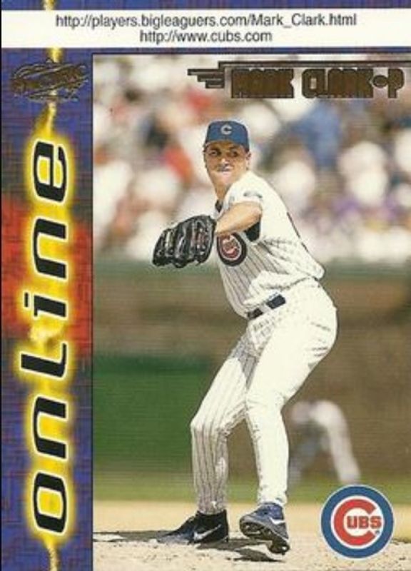 Mark Clark 1998 Pacific Online #139 Web Cards RAW