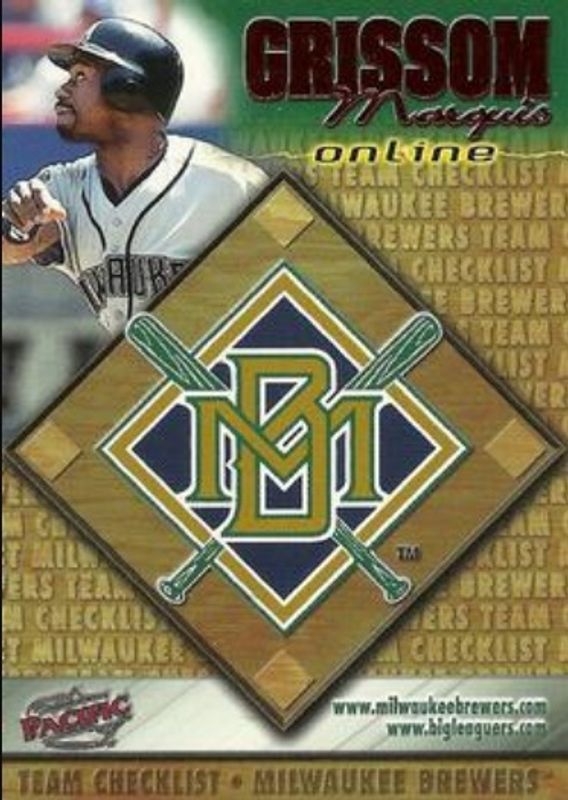 Marquis Grissom 1998 Pacific Online #416 Red RAW