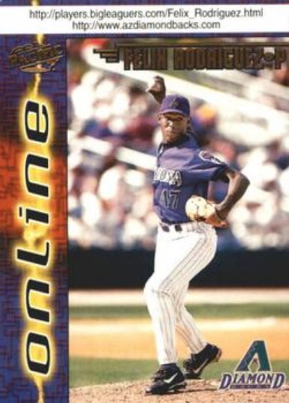 Felix Rodriguez 1998 Pacific Online #44 Web Cards RAW