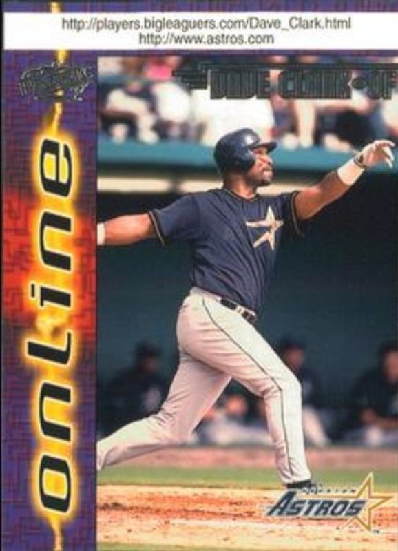 Dave Clark 1998 Pacific Online #318 Base RAW