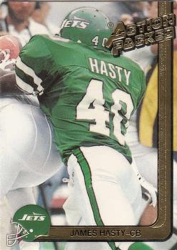 James Hasty 1991 Action Packed #194 Base RAW