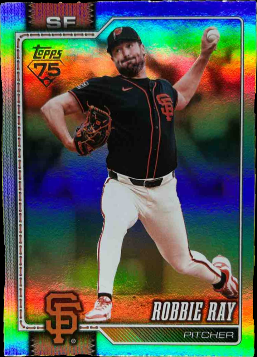 Robbie Ray 2026 Topps Series 2 #367 Rainbow Foil Price Guide - Sports ...