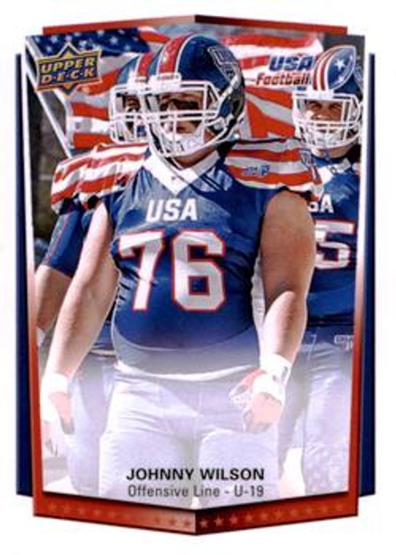 Johnny Wilson 2015 Upper Deck USA #6 Base RAW