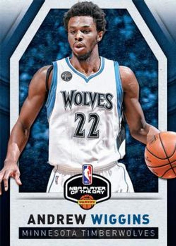 Andrew Wiggins 2015 Panini Player of the Day #7 Base RAW