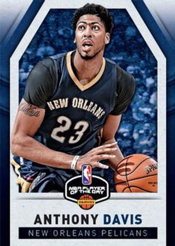 Anthony Davis 2015 Panini Player of the Day #11 Base RAW