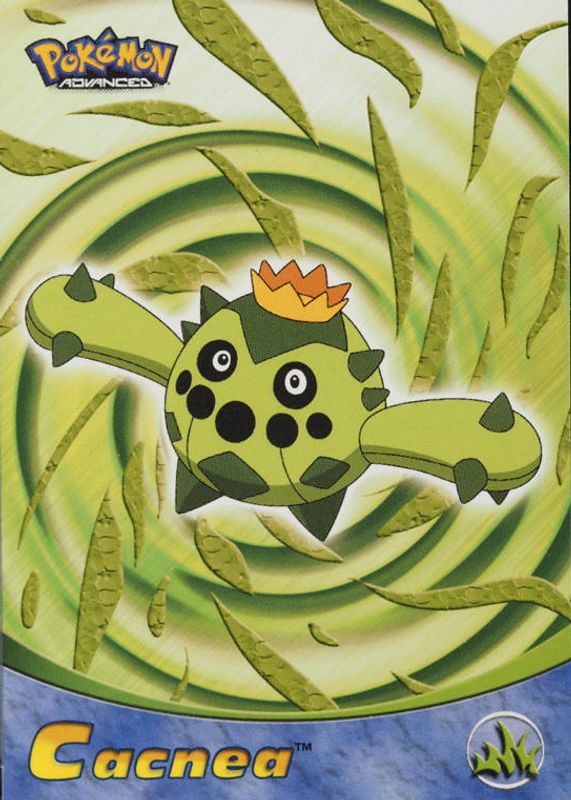 cacnea pokemon card value Trading card games Cacnea 2003 Topps Advanced #20
