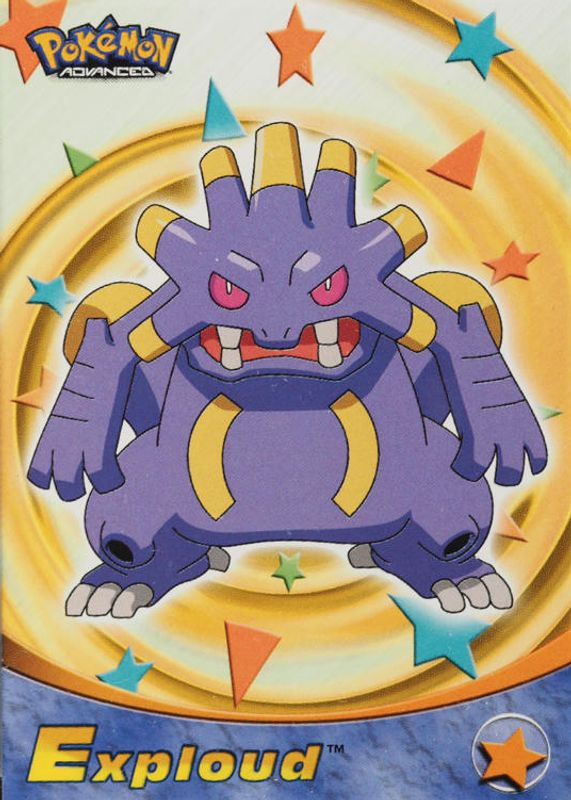 pokemon exploud card EX Emerald Holo Rare Holo Rare Card Type Vintage Rare - Exploud Great