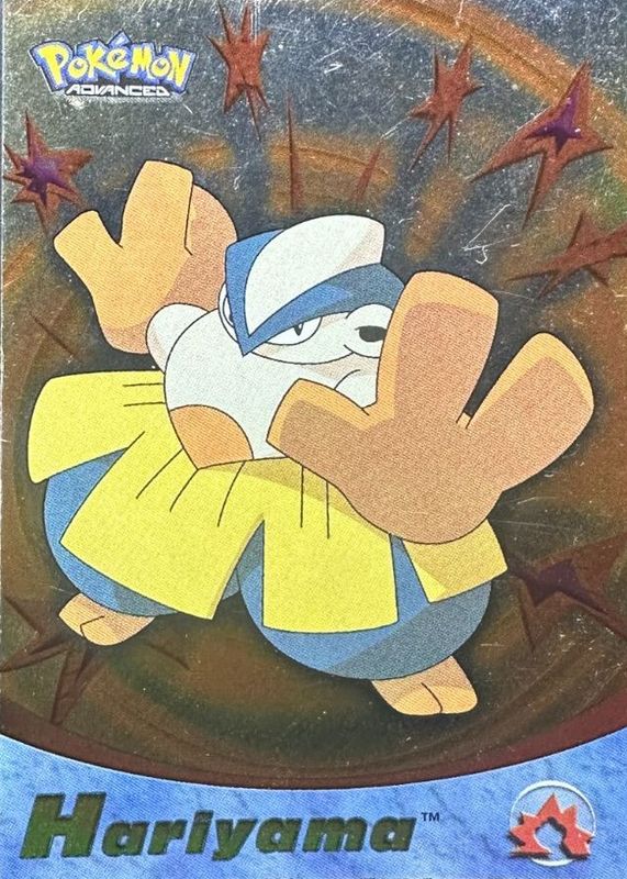 Hariyama 2003 Topps Advanced #39 Foil RAW TCG (NEAR MINT)