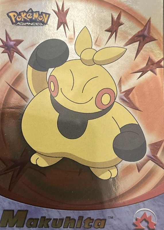 Makuhita 2003 Topps Advanced #52 Foil RAW TCG (LIGHTLY PLAYED)