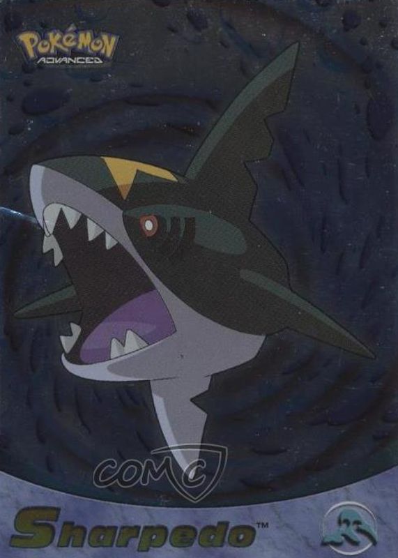 Sharpedo 2003 Topps Advanced #73 Foil RAW TCG (LIGHTLY PLAYED)