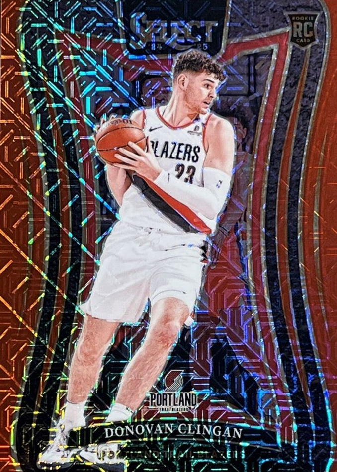 Donovan Clingan 2024 Select #390 Mezzanine Red Mojo /20 Price