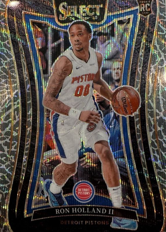 Ron Holland II 2024 Select #370 Mezzanine Elephant /(SSP) Rookie RAW