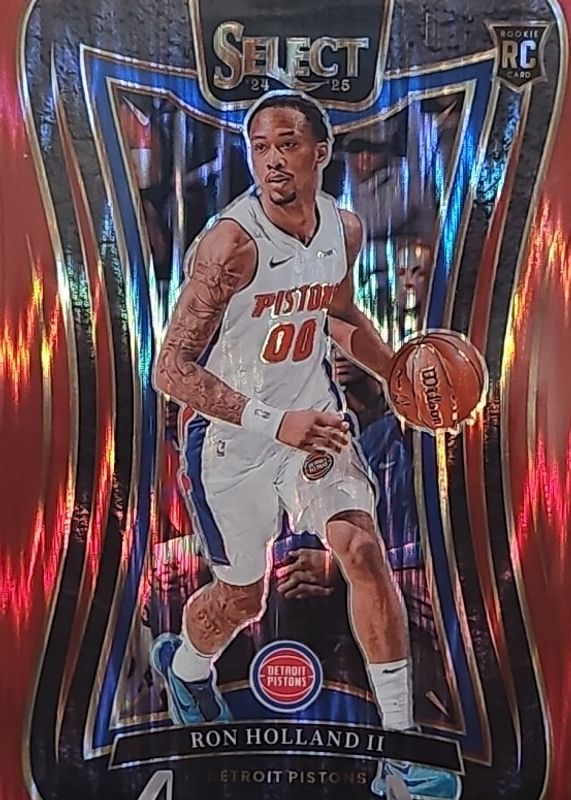 Ron Holland II 2024 Select #370 Mezzanine Red Flash /299 Rookie RAW