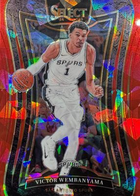 2024 Select #309 Mezzanine Red Cracked Ice