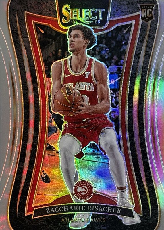 Zaccharie Risacher 2024 Select #379 Mezzanine Silver Rookie RAW