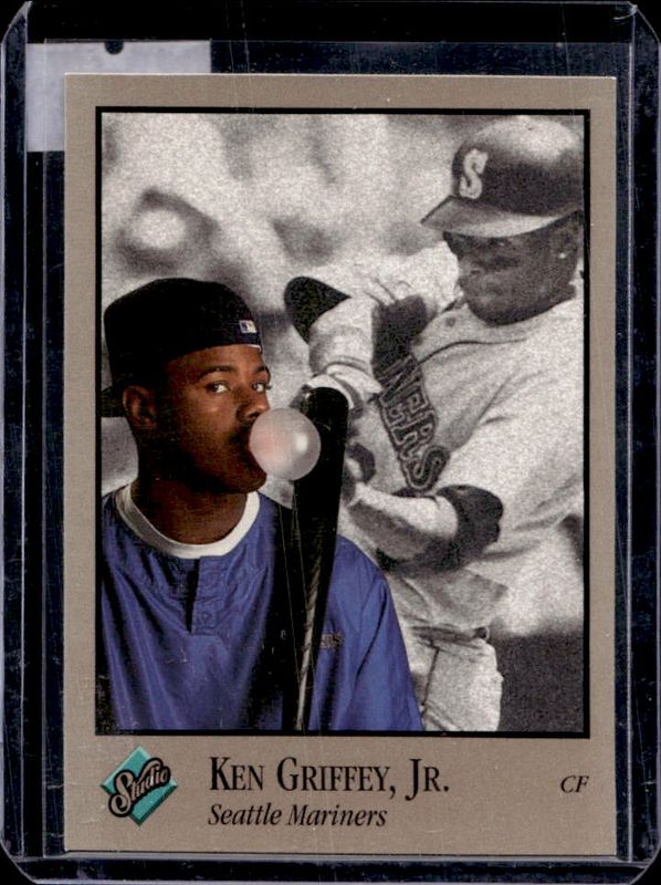 Ken Griffey Jr. 1992 Leaf Studio #232 Base RAW