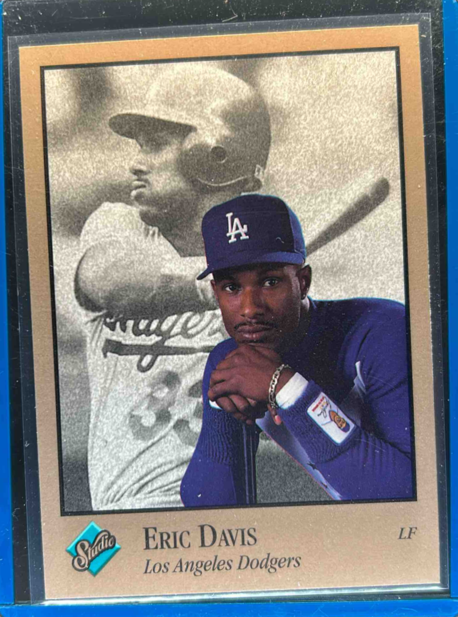 Eric Davis 1992 Leaf Studio #43 Base Price Guide - Sports Card Investor