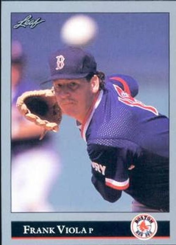Frank Viola 1992 Leaf #221 Base RAW