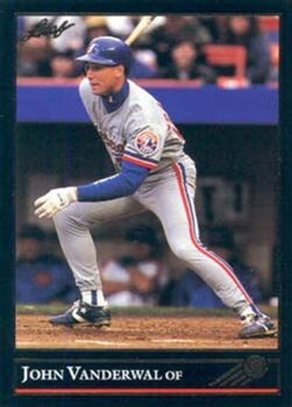 John Vander Wal 1992 Leaf #416 Black & Gold Rookie RAW