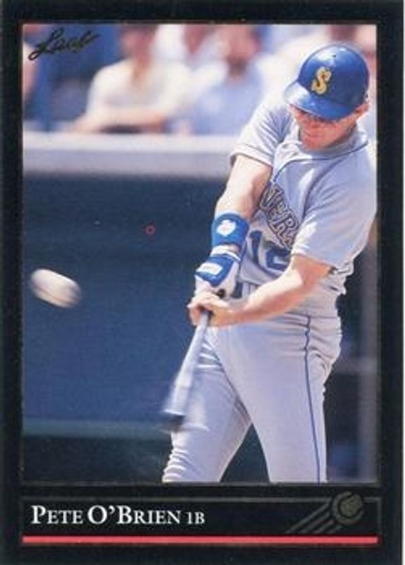 1992 Leaf #260 Black & Gold