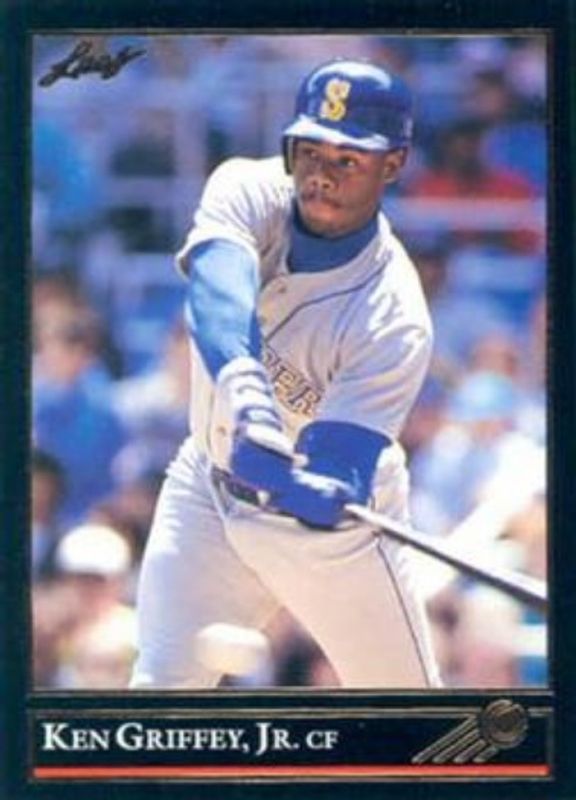 Ken Griffey Jr. 1992 Leaf #392 Black & Gold RAW