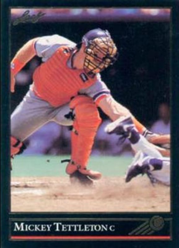 1992 Leaf #285 Black & Gold