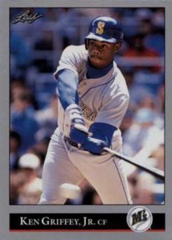 Ken Griffey Jr. 1992 Leaf #392 Base RAW