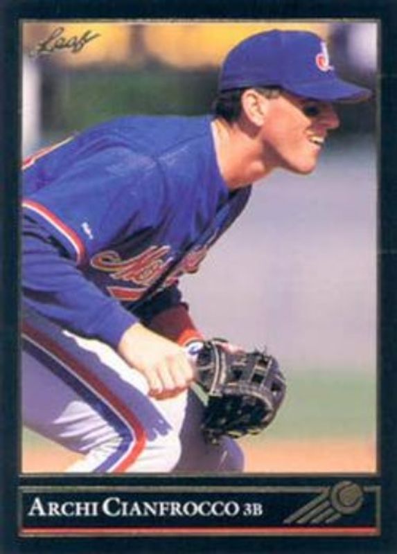 1992 Leaf #493 Black & Gold