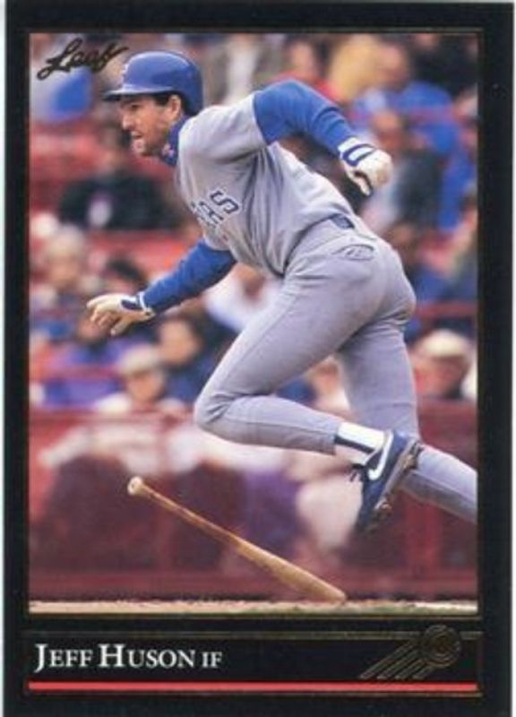 1992 Leaf #251 Black & Gold