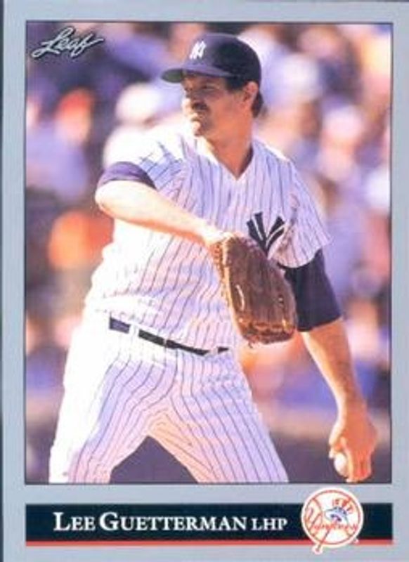 Lee Guetterman 1992 Leaf #320 Base RAW