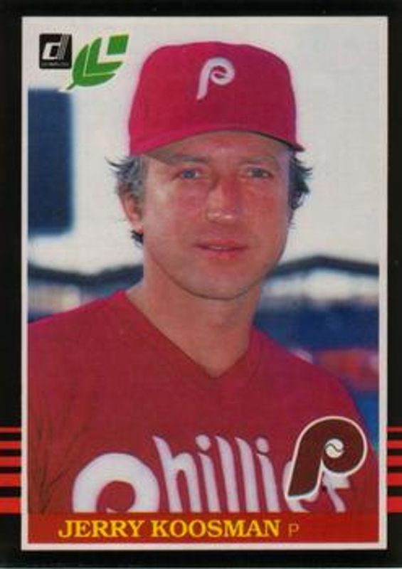 Jerry Koosman 1985 Leaf #178 Base RAW