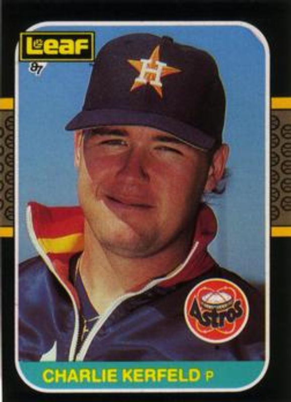 1987 Leaf #195 Base