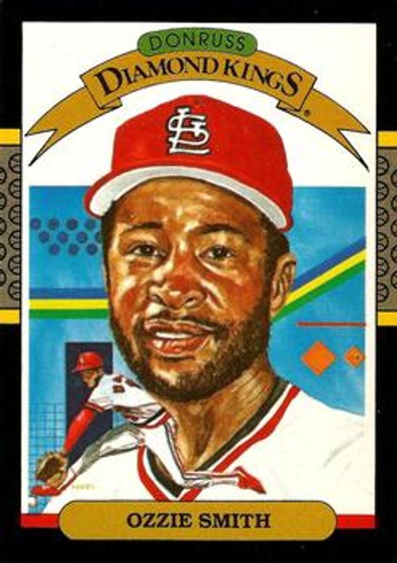 Ozzie Smith 1987 Leaf #5 Base RAW