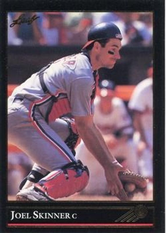 Joel Skinner 1992 Leaf #181 Black & Gold RAW