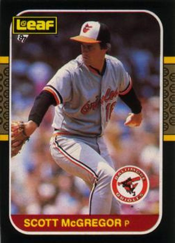 1987 Leaf #243 Base