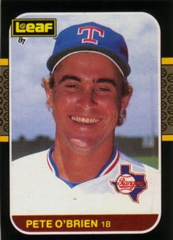 1987 Leaf #186 Base