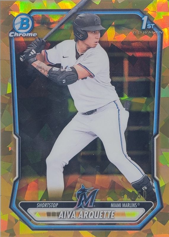 2026 Bowman Sapphire Edition #BCP-40 Chrome Prospects - Gold /50 (1st)