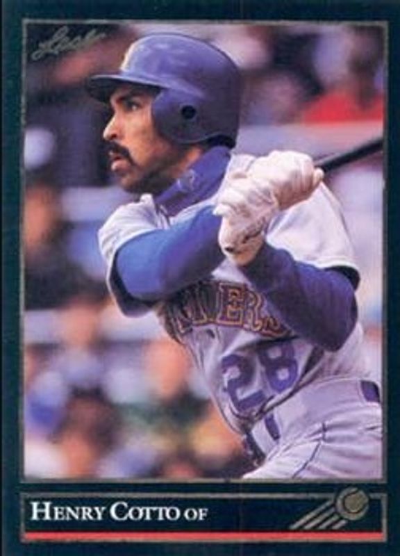 1992 Leaf #472 Black & Gold