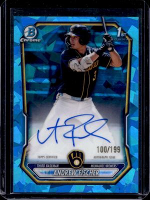 2026 Bowman Sapphire Edition #BSPA-AF Chrome Prospect Autographs /199 (1st)