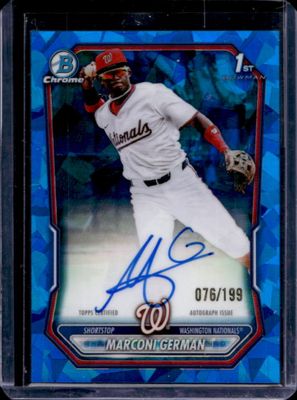 2026 Bowman Sapphire Edition #BSPA-MG Chrome Prospect Autographs /199 (1st)