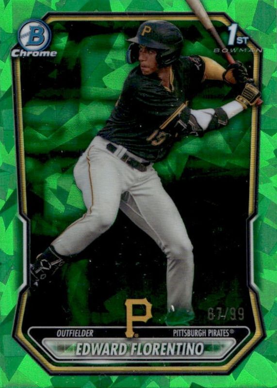 2026 Bowman Sapphire Edition #BCP-82 Chrome Prospects - Green /99 (1st)