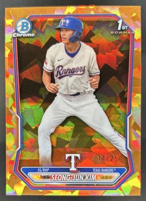 2026 Bowman Sapphire Edition #BCP-45 Chrome Prospects - Orange /25 (1st)