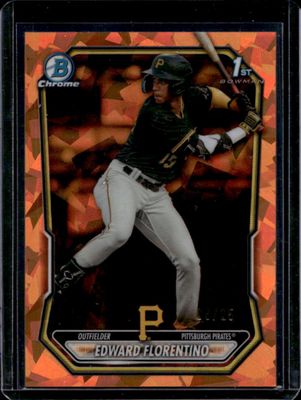 2026 Bowman Sapphire Edition #BCP-82 Chrome Prospects - Orange /25 (1st)