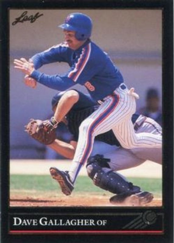 1992 Leaf #224 Black & Gold