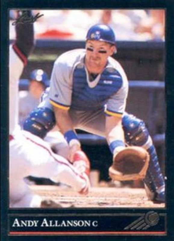 1992 Leaf #510 Black & Gold