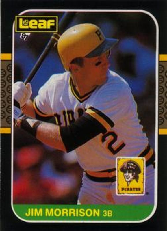 1987 Leaf #215 Base