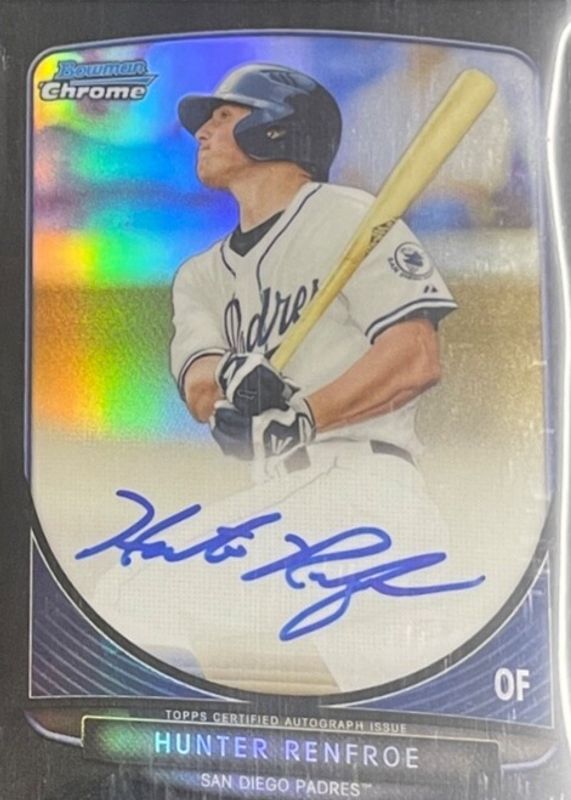 2013 Bowman Draft #BCA-HR Chrome DP Auto - Black Refractor /35